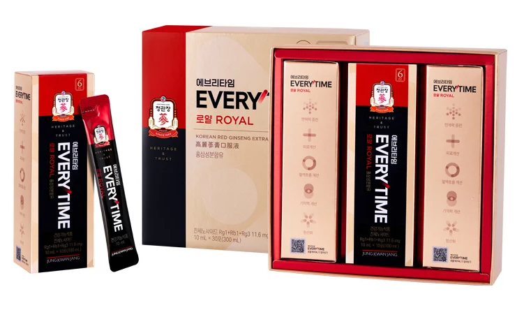 Korean Red Ginseng 10ml x 30 Stick Packs